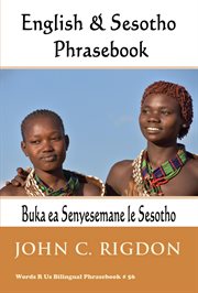 English & sesotho phrasebook cover image