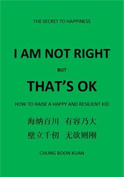 I am not Right but That's OK cover image