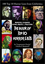 The book of top ten horror lists cover image