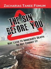 The sin before you may lead to immediate death: do not commit it! cover image