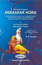 Parashar hora, volume 2 cover image