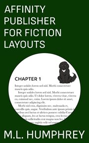 Affinity publisher for fiction layouts cover image