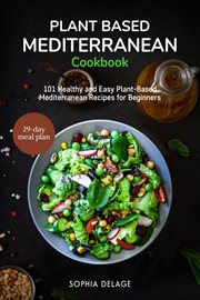 Plant based mediterranean cookbook cover image