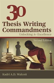 30 Thesis Writing Commandments cover image