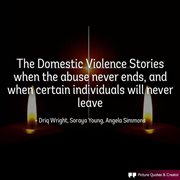 The domestic violence stories when the abuse never ends cover image
