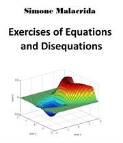 Exercises of equations and disequations cover image