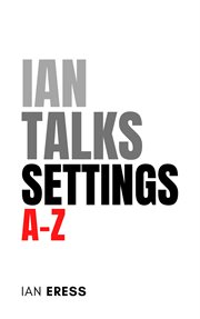 Ian Talks Settings A-Z : Z cover image