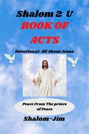Book of Acts. Shalom 2 U cover image