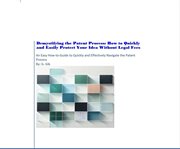 Demystifying the Patent Process: How to Quickly and Easily Protect Your Idea Without Legal Fees : An Easy How-To Guide to Quickly and Effectively Navigate the Patent Process cover image