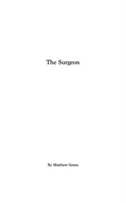 The Surgeon cover image