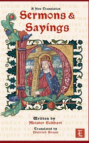 Sermons & Sayings : A New Translation cover image