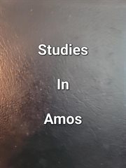 Studies in Amos cover image