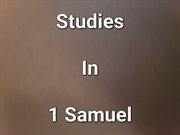 Studies in 1 Samuel cover image