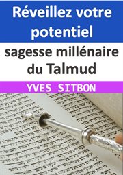 sagesse millénaire du Talmud cover image