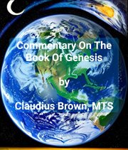 Commentary on the book of Genesis cover image