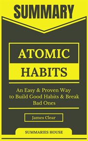Summary Atomic habits by James Clear cover image