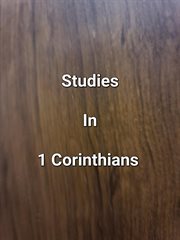 Studies in 1 Corinthians cover image