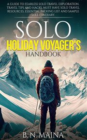 Solo Holiday Voyager's Handbook cover image