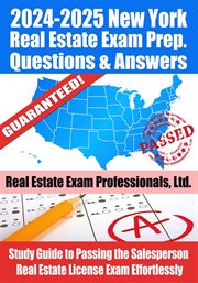 2024-2025 New York Real Estate Exam Prep Questions & Answers : Study Guide to Passing the Salespers cover image