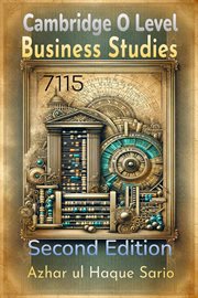 Cambridge O Level Business Studies 7115 cover image