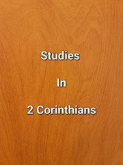 Studies in 2 Corinthians cover image