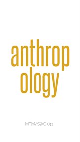 Anthropology cover image