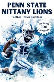 Penn State Nittany Lions Trivia Quiz Book cover image