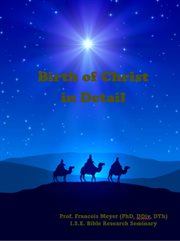 Birth of Christ in detail cover image