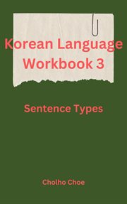 Korean Language Workbook 3 cover image