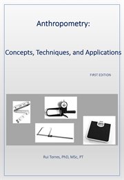 Anthropometry: Concepts, Techniques, and Applications cover image