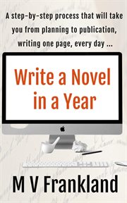 Write a Novel in a Year cover image