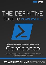 The Definitive Guide to Powershell cover image