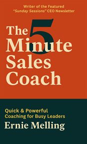 The 5 Minute Sales Coach cover image