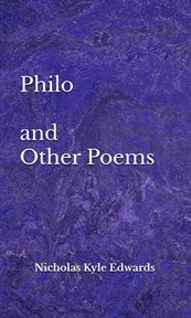 Philo and Other Poems cover image