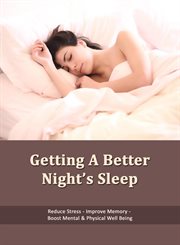 Getting a Better Night's Sleep cover image