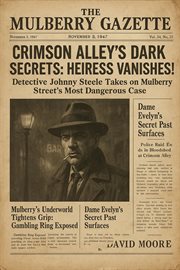 Johnny Steele and the Case of the Crimson Alley cover image