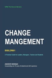 Change Management : Vra Textbook Series, #1 cover image
