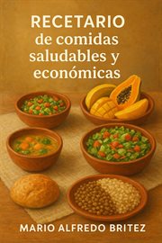 Recetario de comidas saludables y económicas cover image