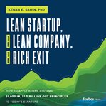 Lean Startup, to Lean Company, to Rich Exit cover image