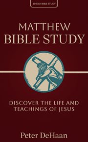 Matthew Bible Study cover image