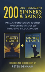 200 Old Testament Sinners & Saints cover image