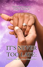 It's Never Too Late cover image