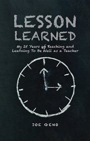 Lesson Learned cover image