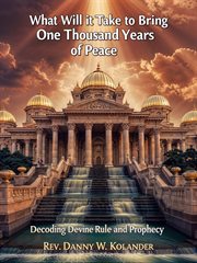 What Will It Take to Bring One Thousand Years of Peace cover image