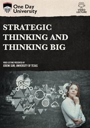 Strategic thinking and thinking big cover image