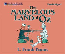 Cover image for The Marvelous Land Of Oz