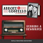 Abbott and costello: running a newspaper cover image