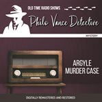 Philo vance detective: argyle murder case cover image