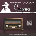 Suspense: rave notice cover image