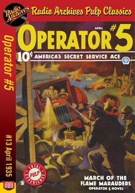 Cover image for Operator #5 eBook #13 March of the Flame Marauders